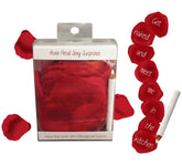 Rose Petal Sexy Surprise Romantic Erotic Game for Couples Red Couples Toys